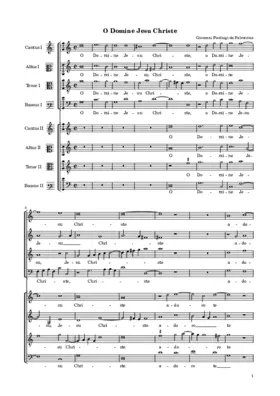 O Domine Jesu Christe a 8