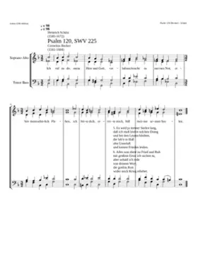 Ich ruf zu dir mein Herr und Gott SWV 225