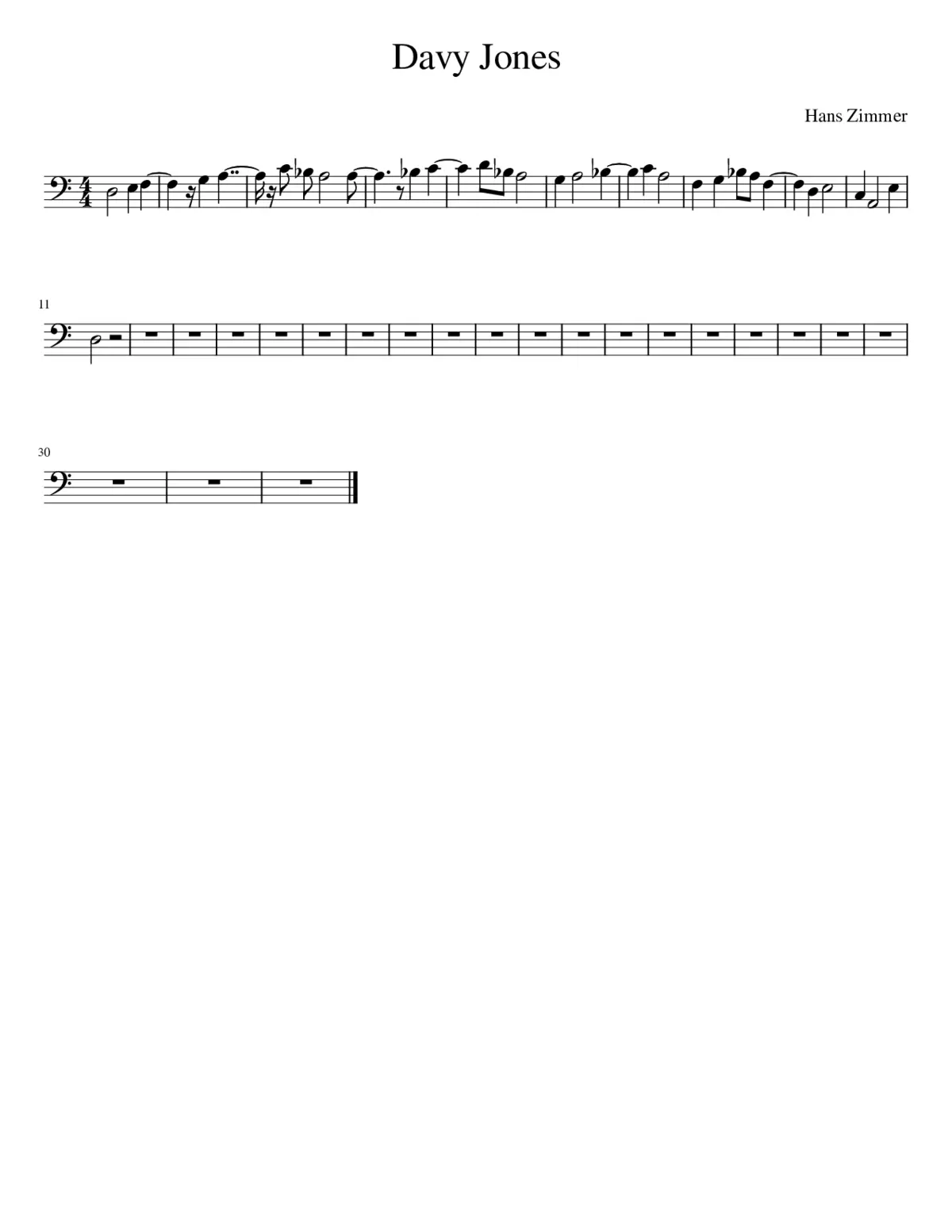Davy Jones - Page 1
