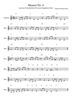 3 Minuets BWV 841-843