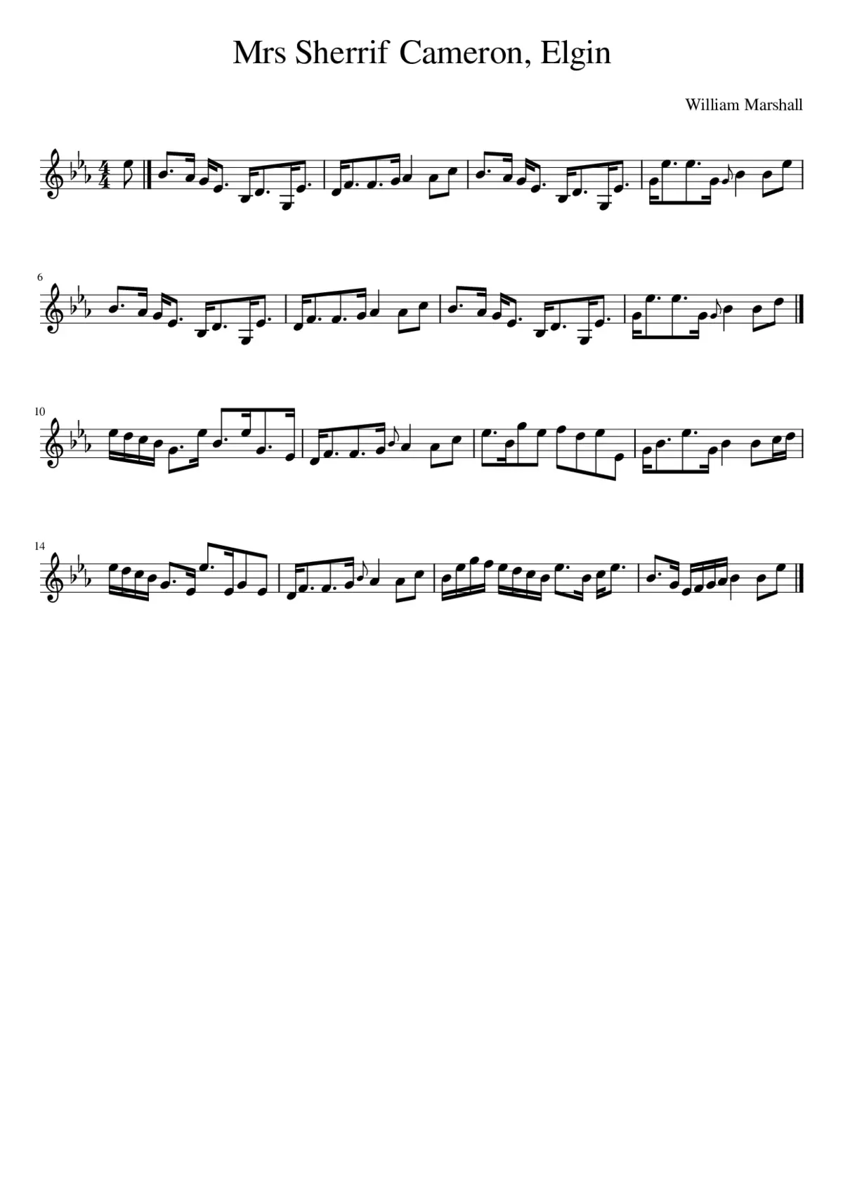 Mrs Sherrif Cameron Elgin - Page 1