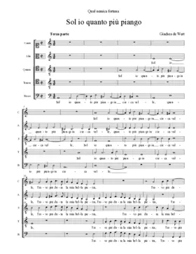 Sol io quanto più piango