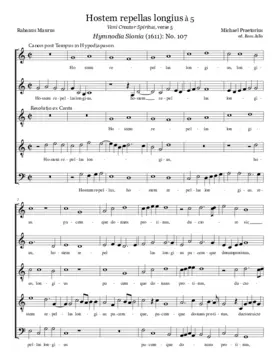 Hostem repellas longius