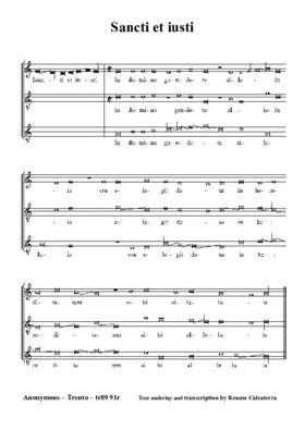 Sancti et iusti