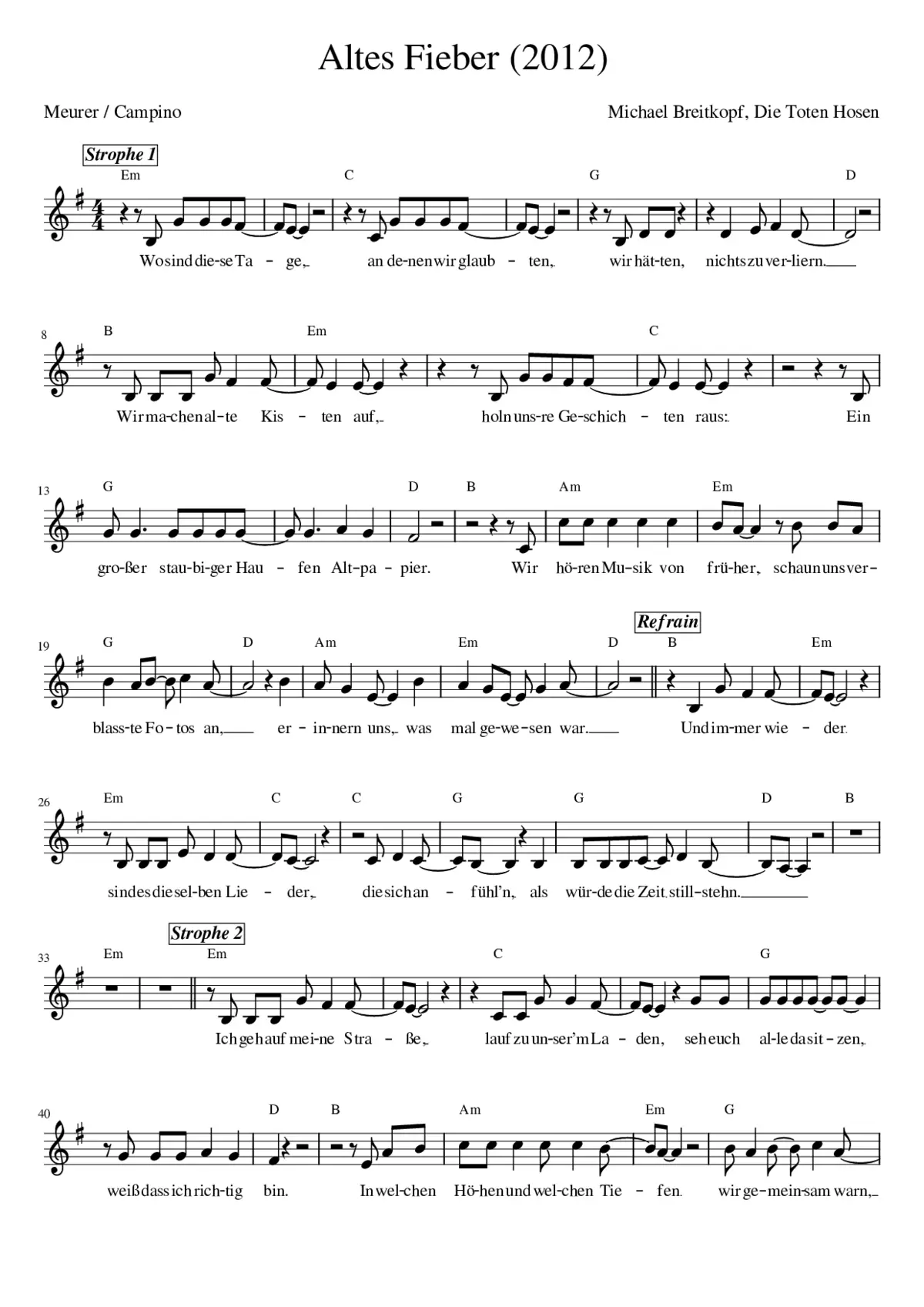 altes fieber - Page 1