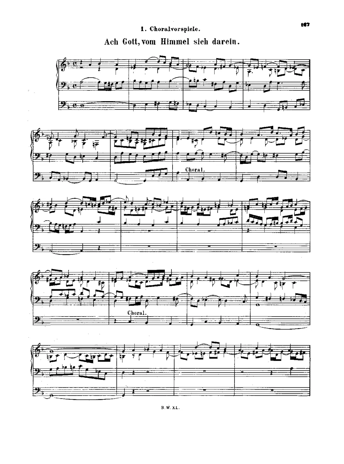 Ach Gott vom Himmel sieh darein - Page 1