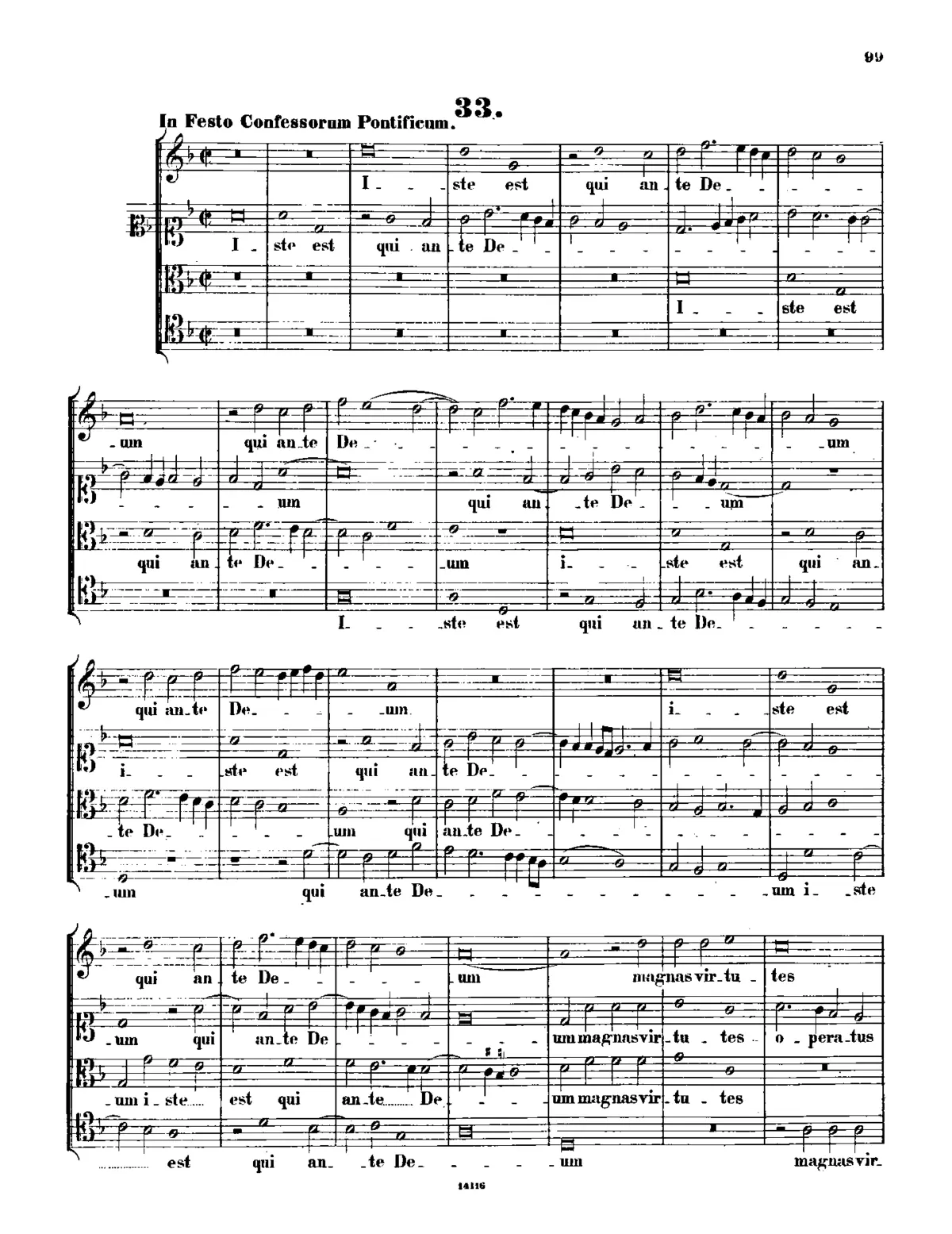Iste est qui ante Deum - Page 1