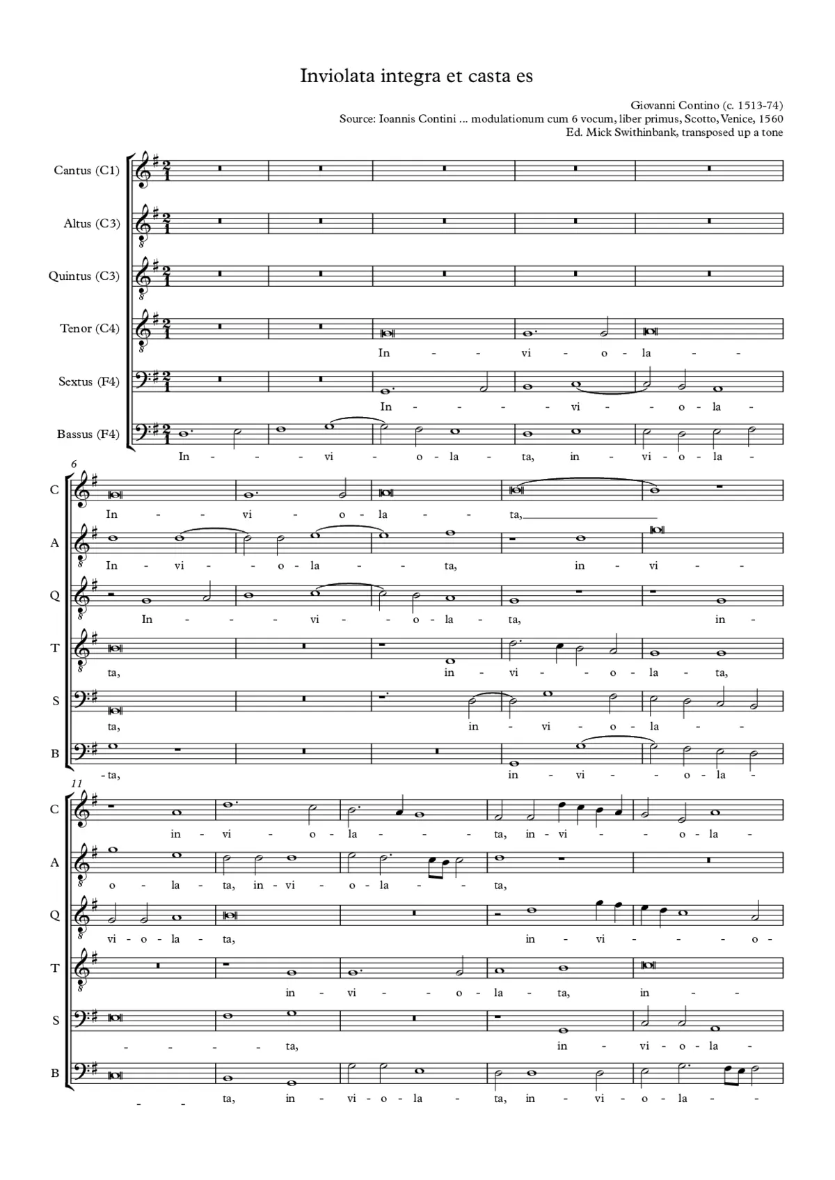 Inviolata - Page 1
