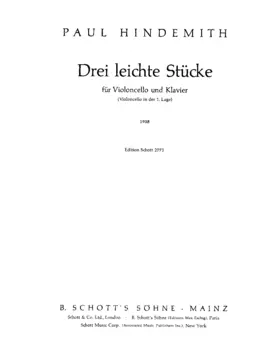 Drei leichte Stücke