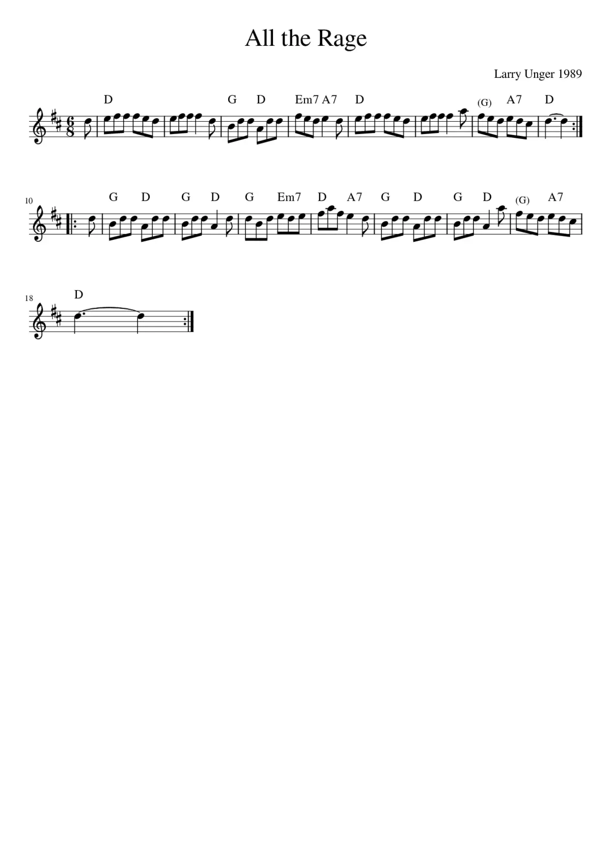 All the Rage - Page 1