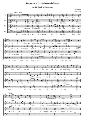 Tenebrae factae sunt, ZWV 55:14