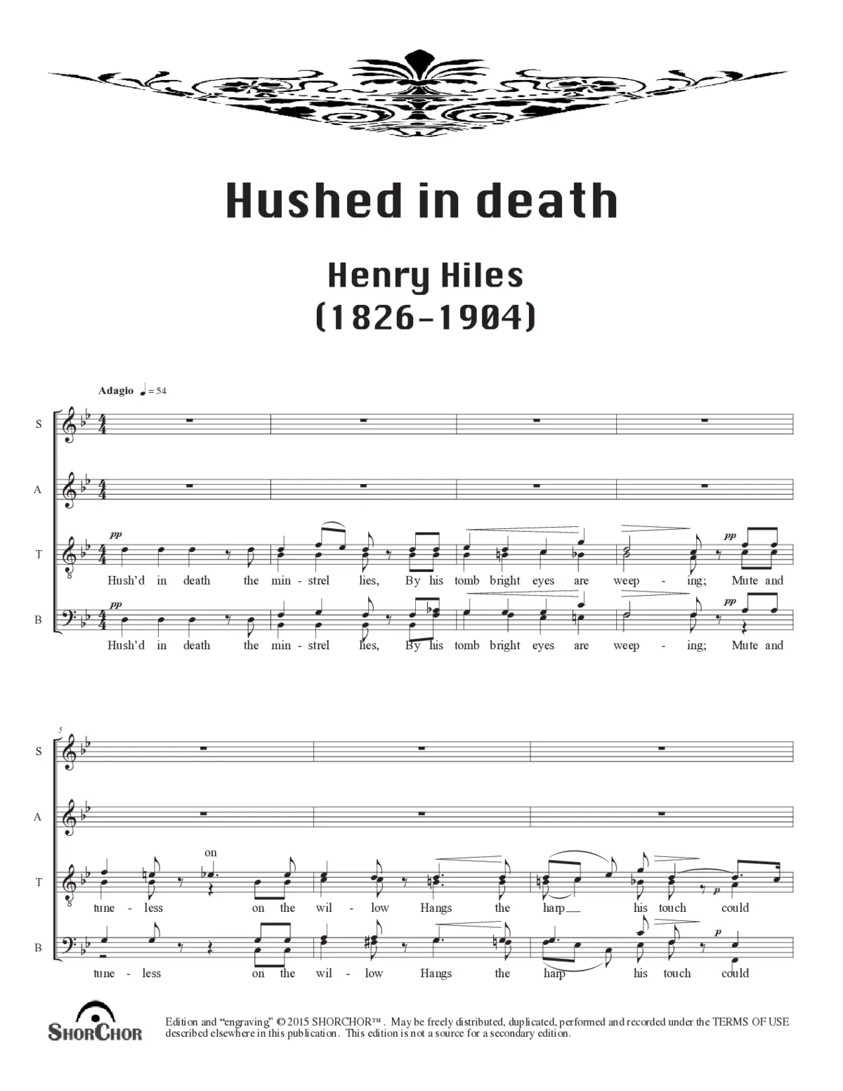 Hushed in death - Page 1