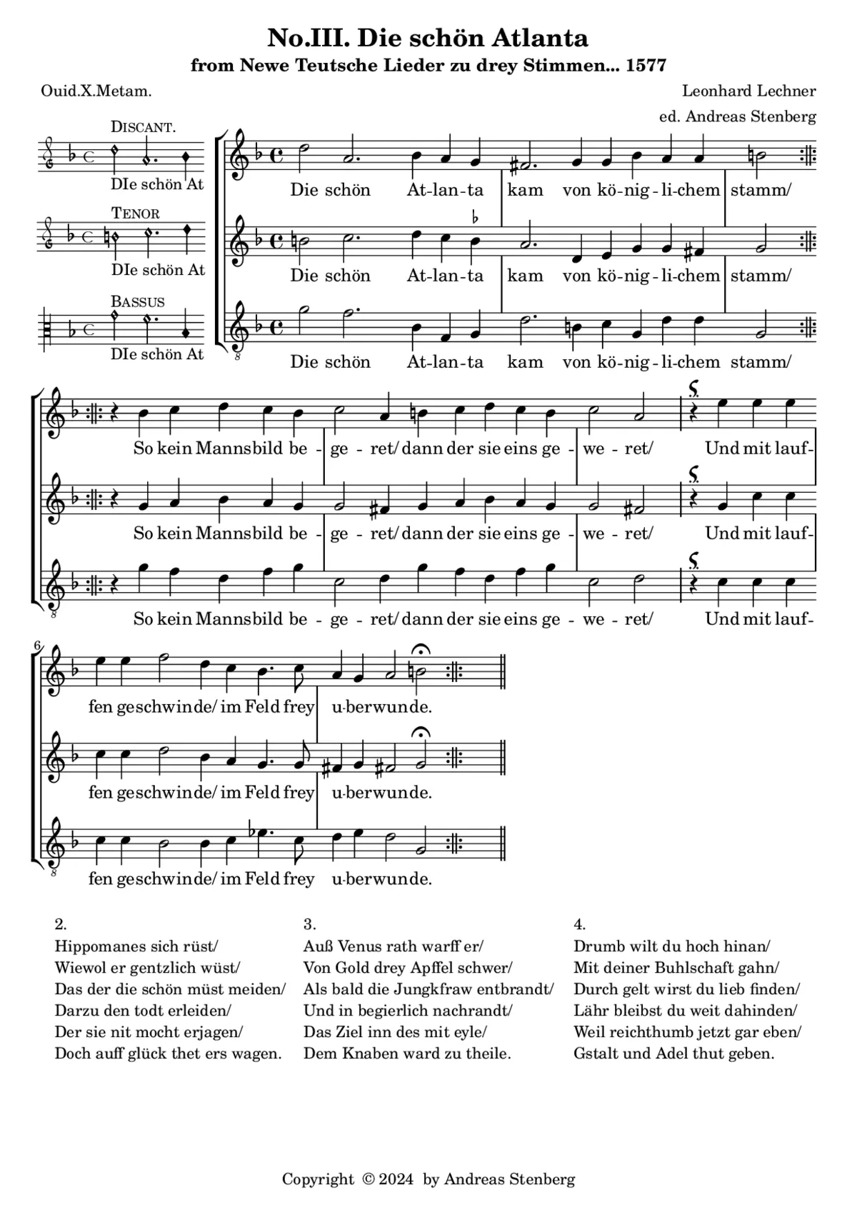 Die schön Atlanta - Page 1