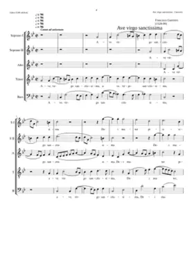 Ave Virgo Sanctissima