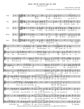 Amor, che de' mortali ogni cor vede