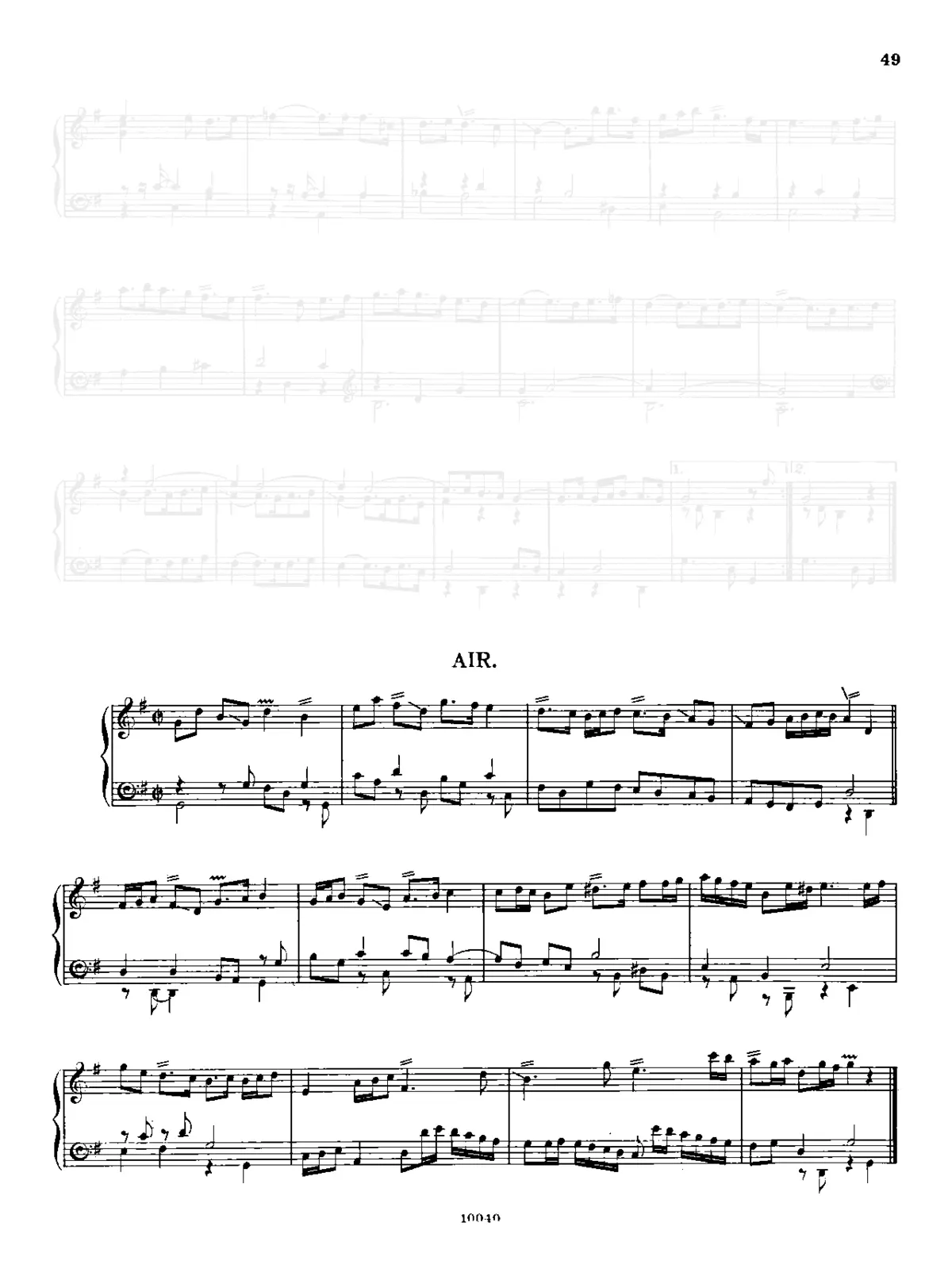 Air in G-major - Page 1