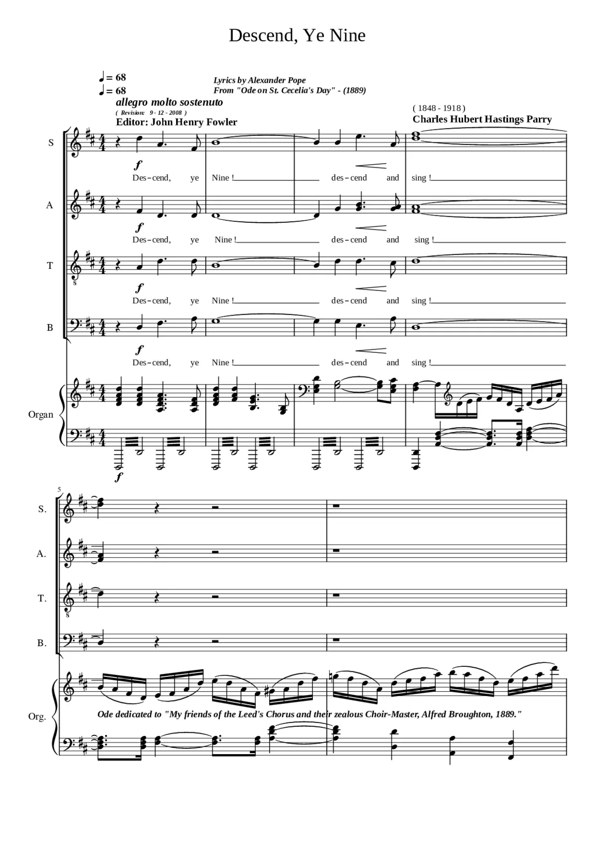 Descend ye Nine! - Page 1