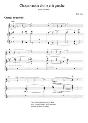 Choses vues à droite et à gauche