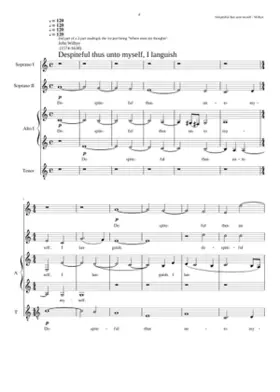 Despiteful thus unto myself I languish