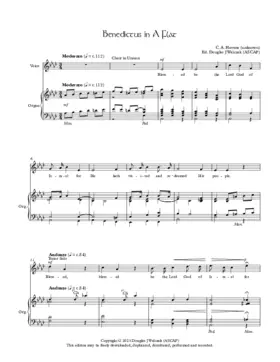 Benedictus in a Flat