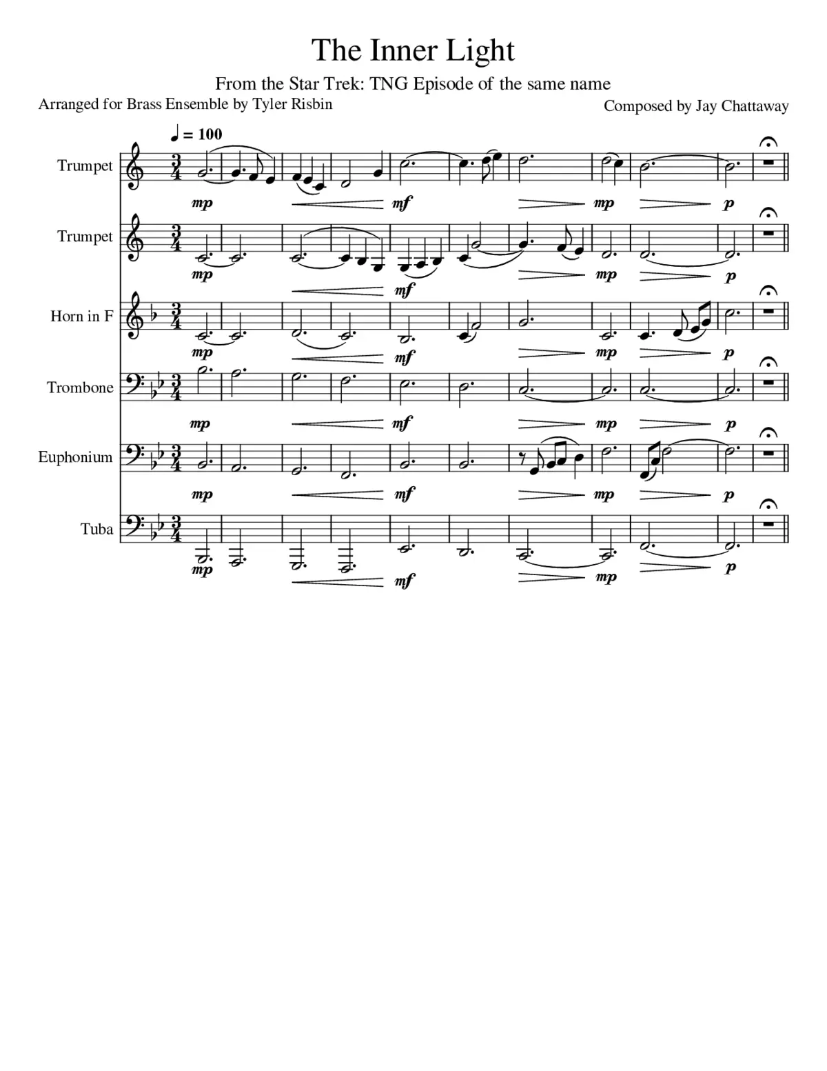 star trek - the inner light - Page 1