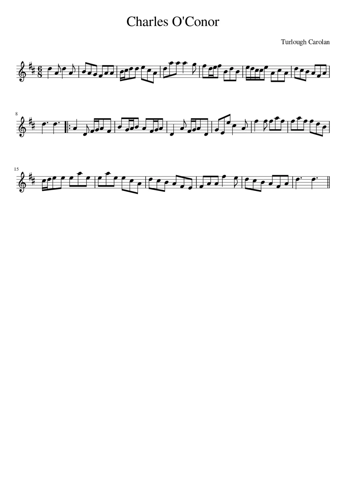 Charles O'Conor - Page 1