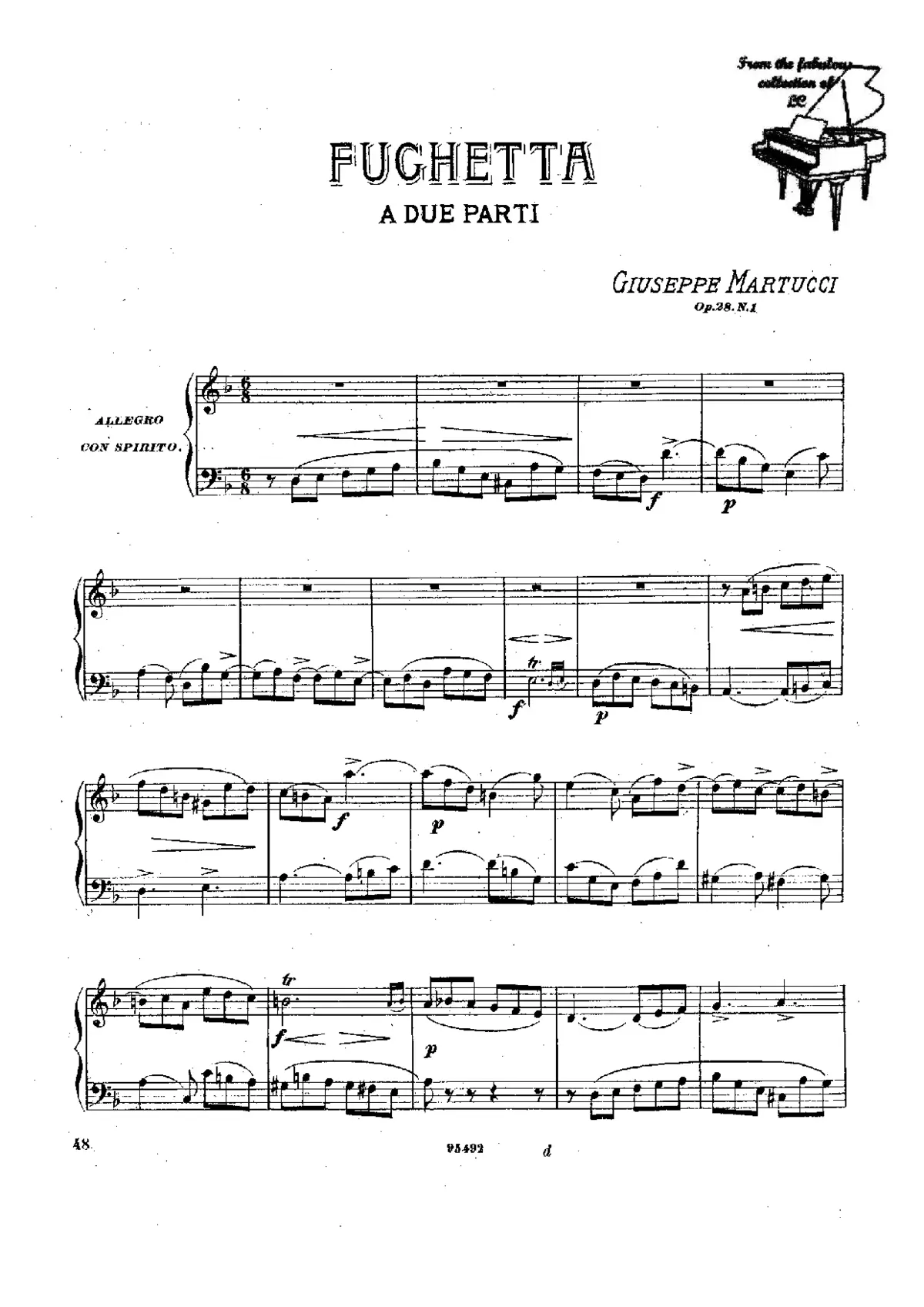 2 Fugues - Page 1