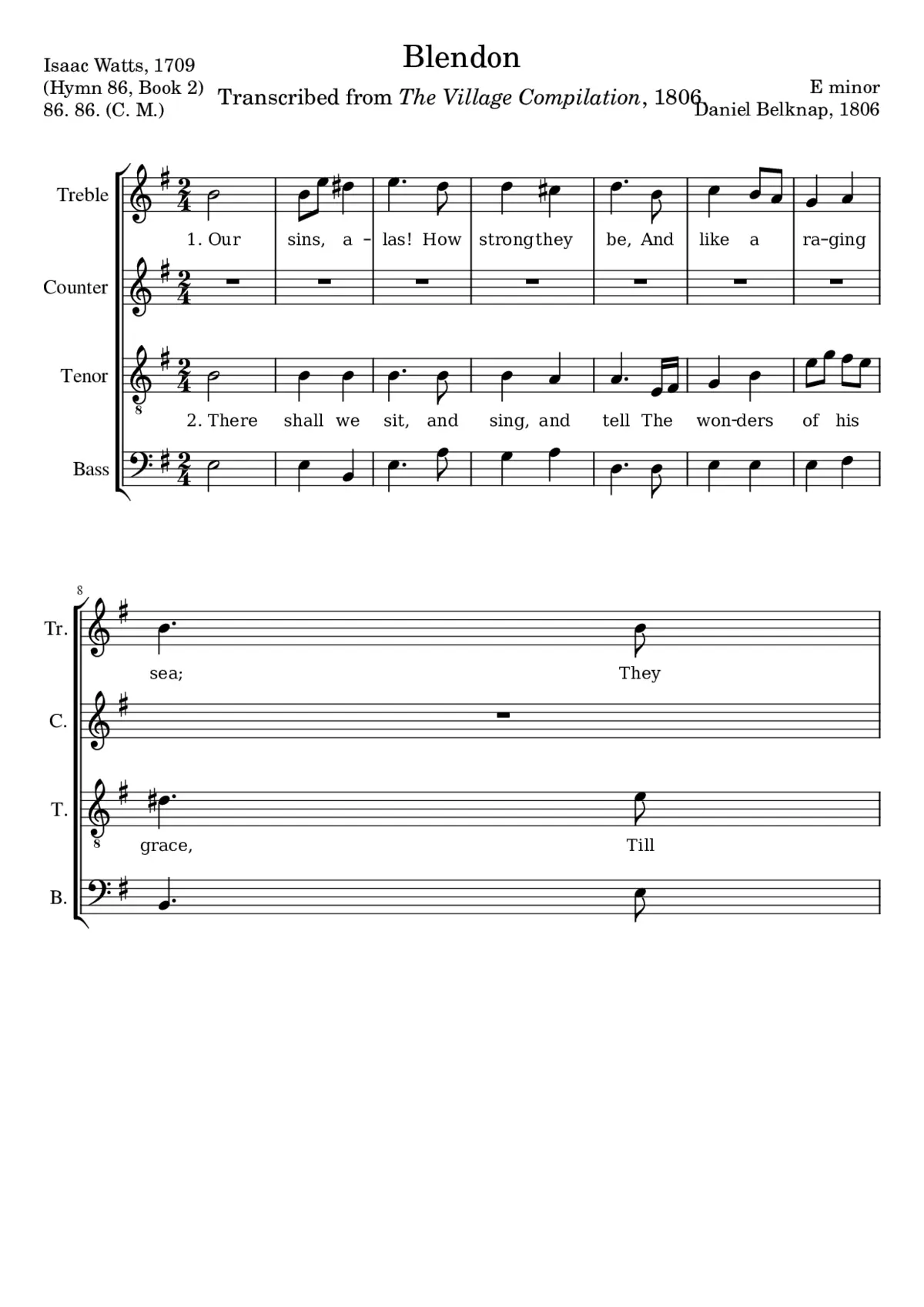 Blendon - Page 1