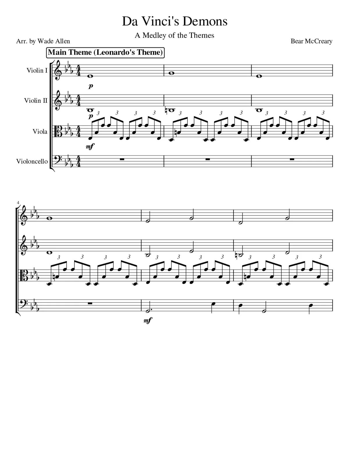 Da Vinci's Demons - Page 1