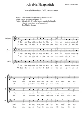 Als dritt Hauptstück