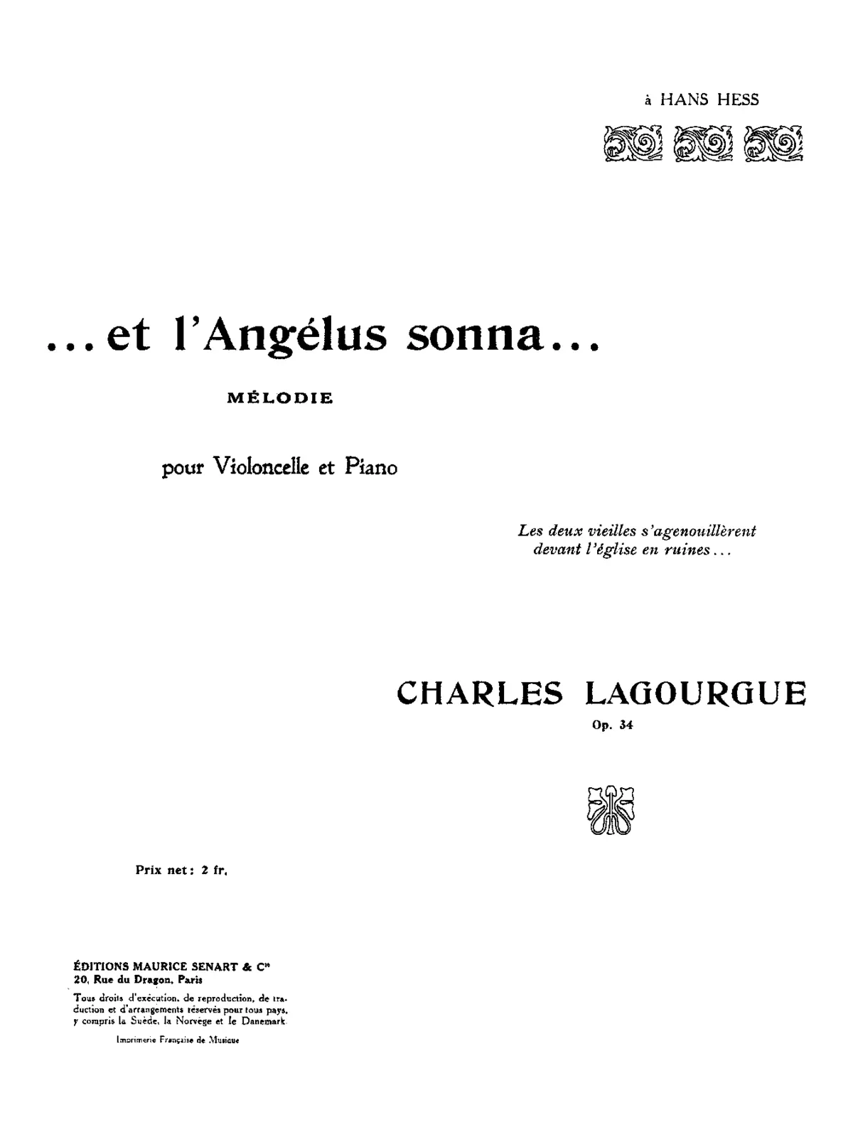 ...et l'Angelus sonna... - Page 1