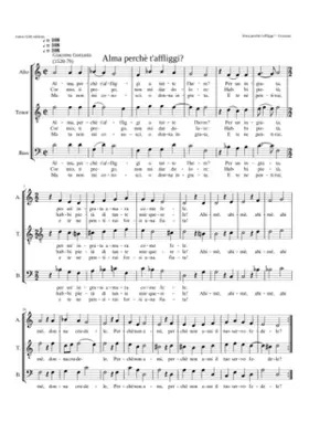 Alma perchè t'affliggi?