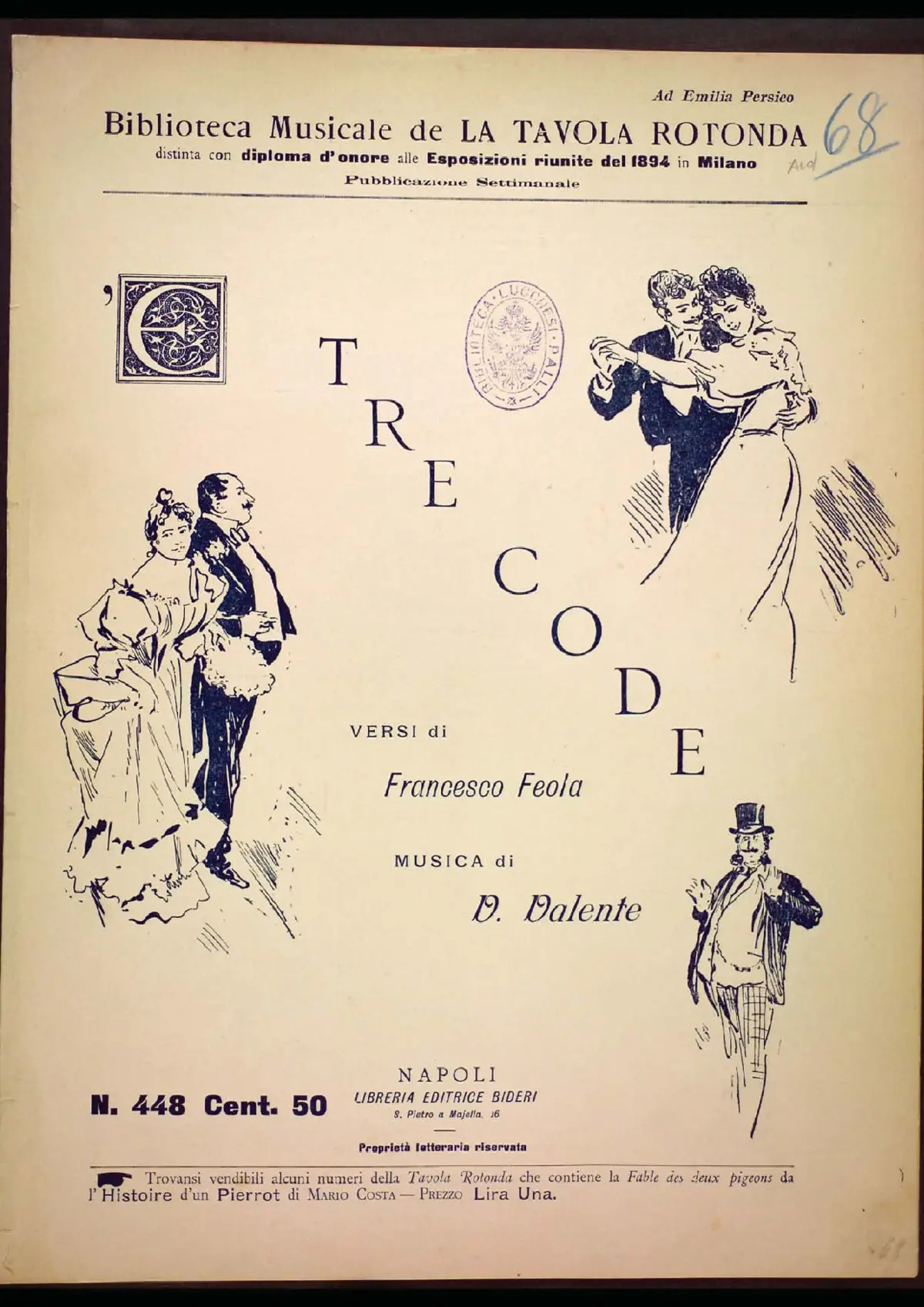 'E tre code - Page 1