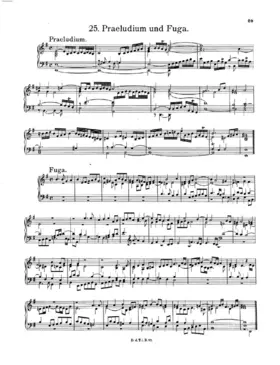 Prelude and Fugue in E minor