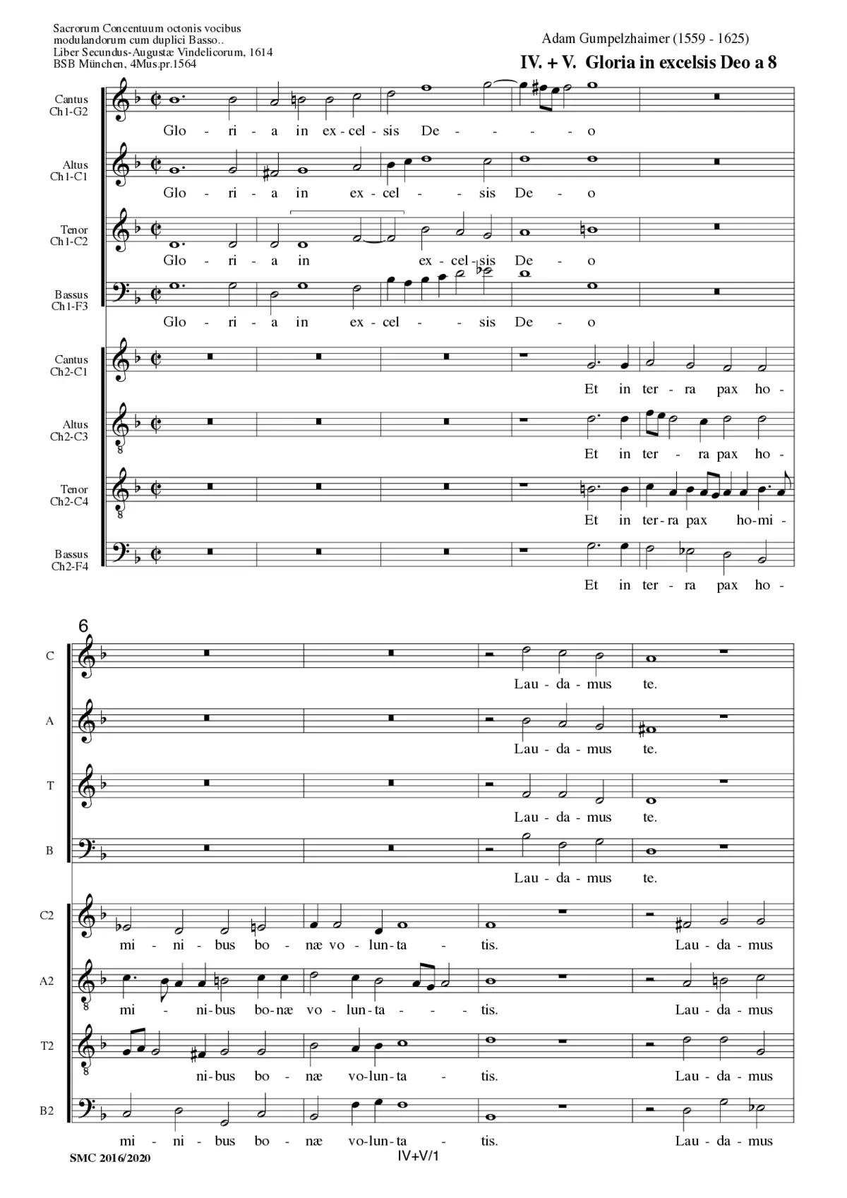 Gloria in excelsis Deo - Qui tollis - Page 1