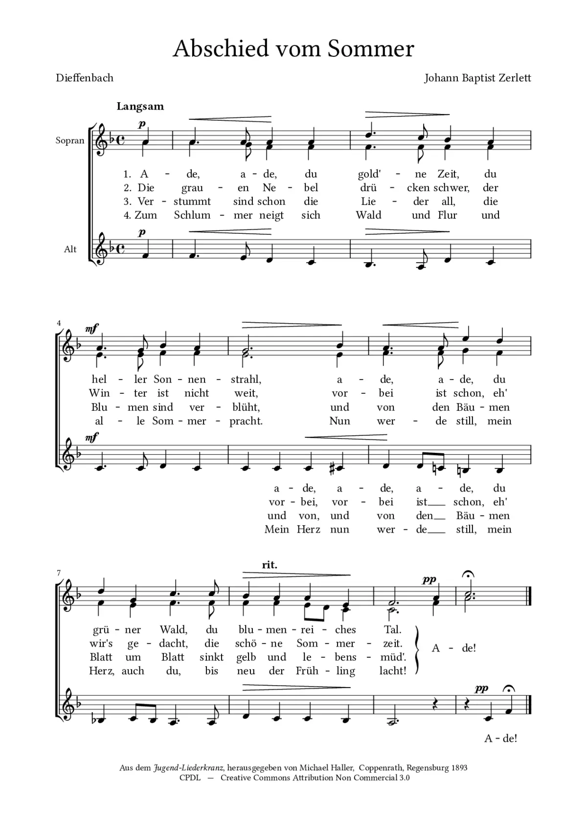 Abschied vom Sommer - Page 1