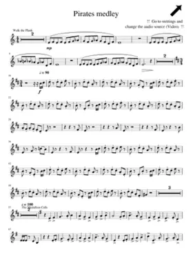 Pirates of the Caribbean Medley