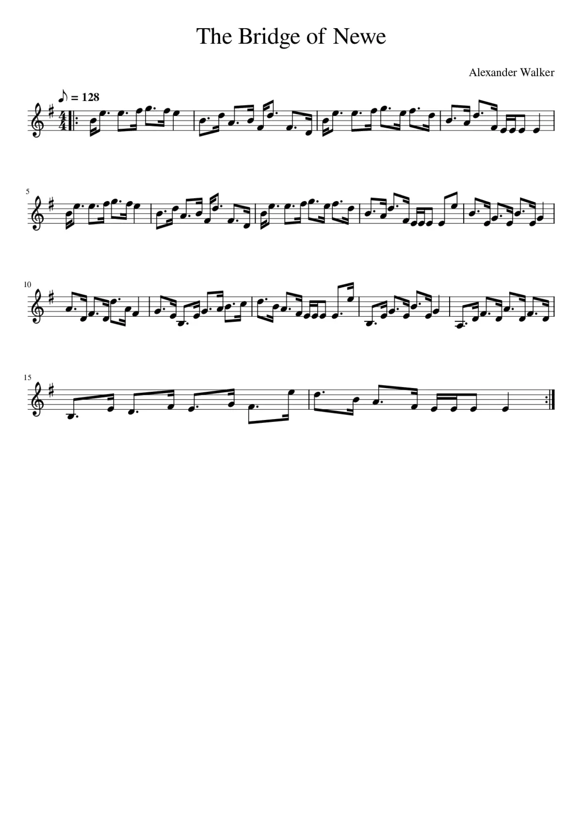 The Bridge of Newe - Page 1