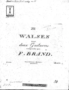 12 Waltzes for 2 Guitars