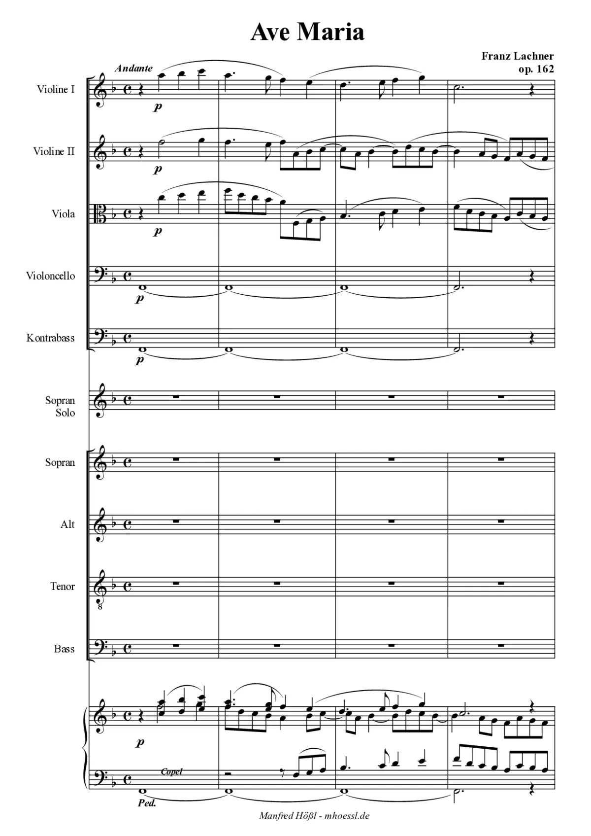 Ave Maria - Page 1