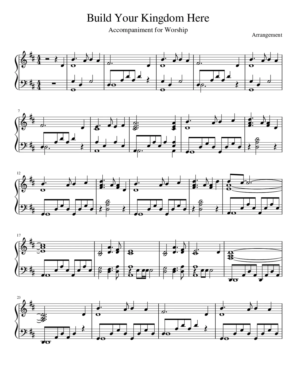 build your kingdom here - Page 1