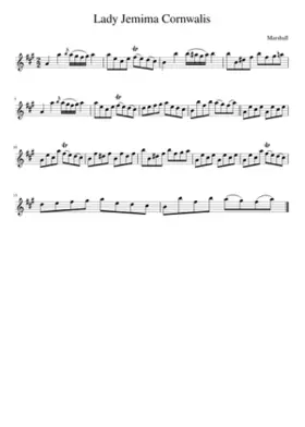 Lady Jemima Cornwalis