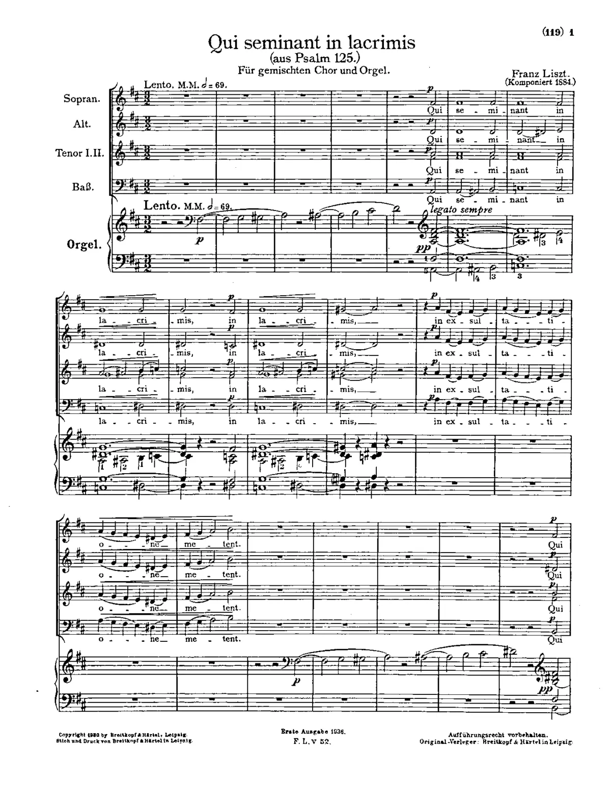 Qui seminant in lacrimis - Page 1
