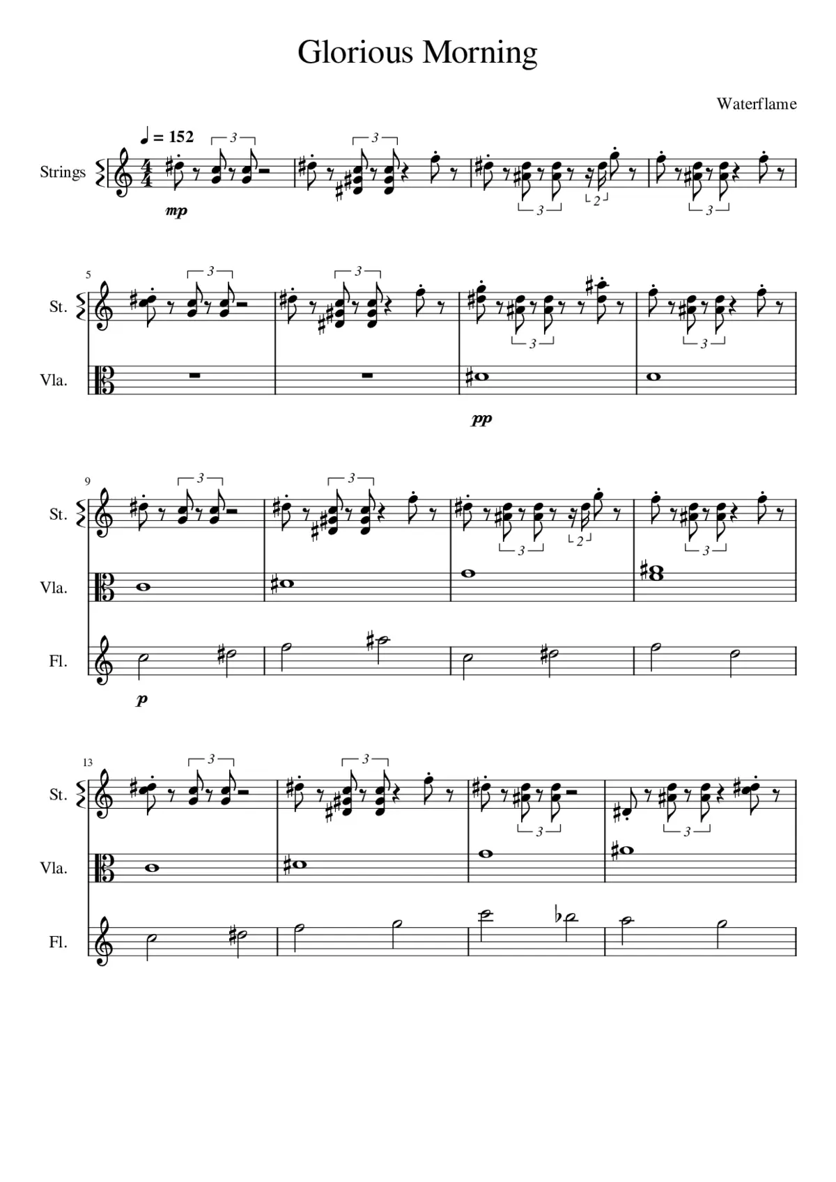 glorious morning - Page 1