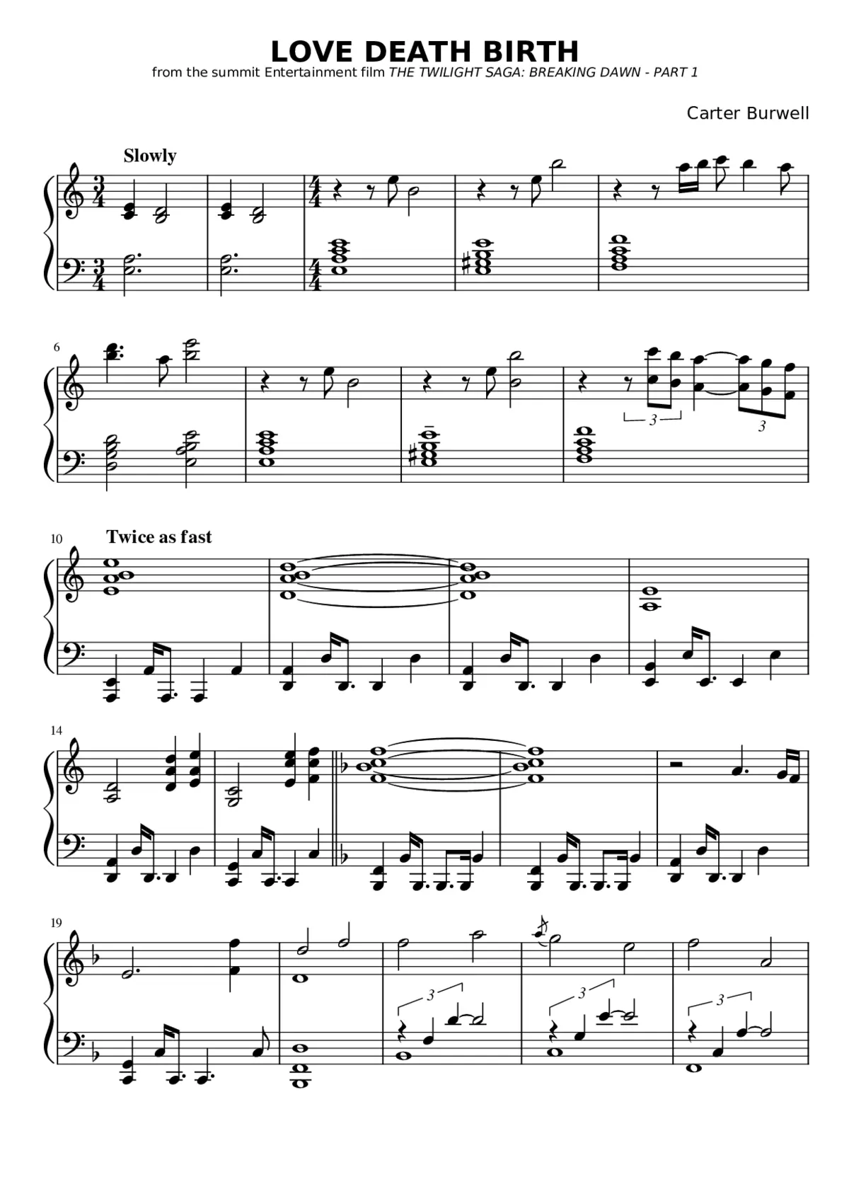 Love Death Birth - Page 1