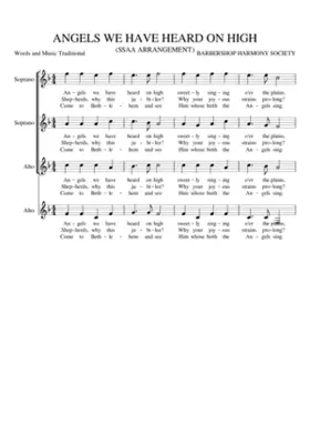 angels we have heard on high