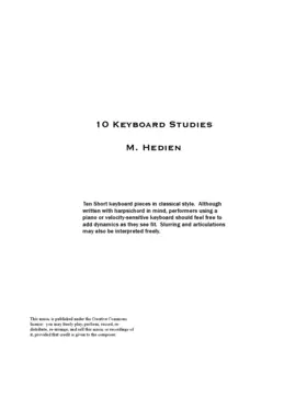 10 Keyboard Studies