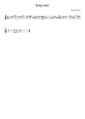 Song tune