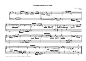 Praeamble in E minor