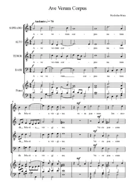 Ave verum corpus